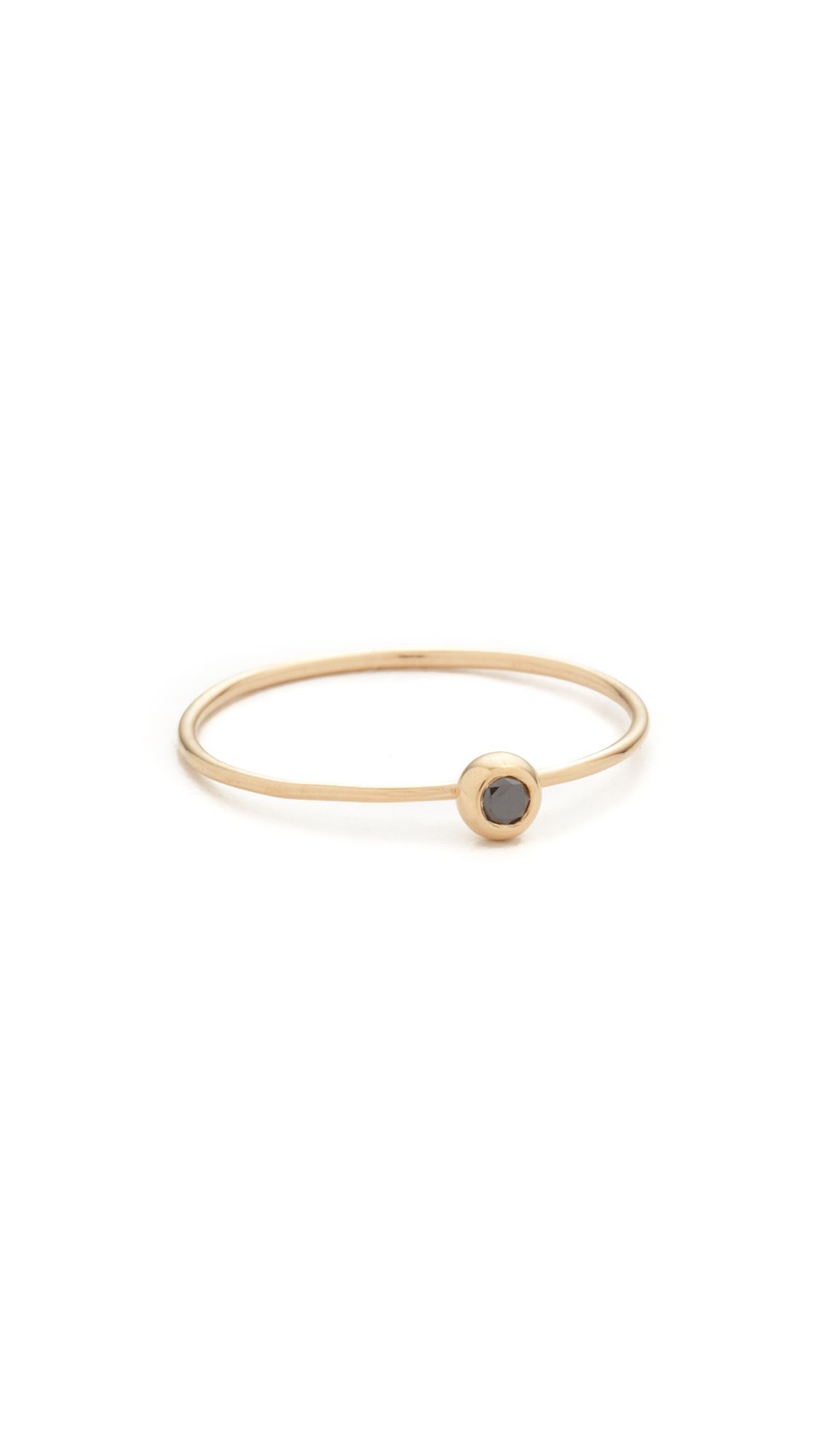 Black Diamond Seed Ring | Shopbop