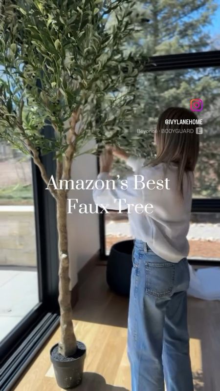 We finally tried the viral Amazon Olive tree and here are our thoughts: 

- The little basket it comes in is comedically small — definitely have an oversized planter ready 

- The scale is amazing and assembly was a breeze 

- The overall quality is much better than we expected

- We will definitely be purchasing more! 

Comment “tree” below if you want the link to this beauty! 💕

#fauxtree #fauxplant #amazon

#LTKhome #LTKVideo #LTKstyletip