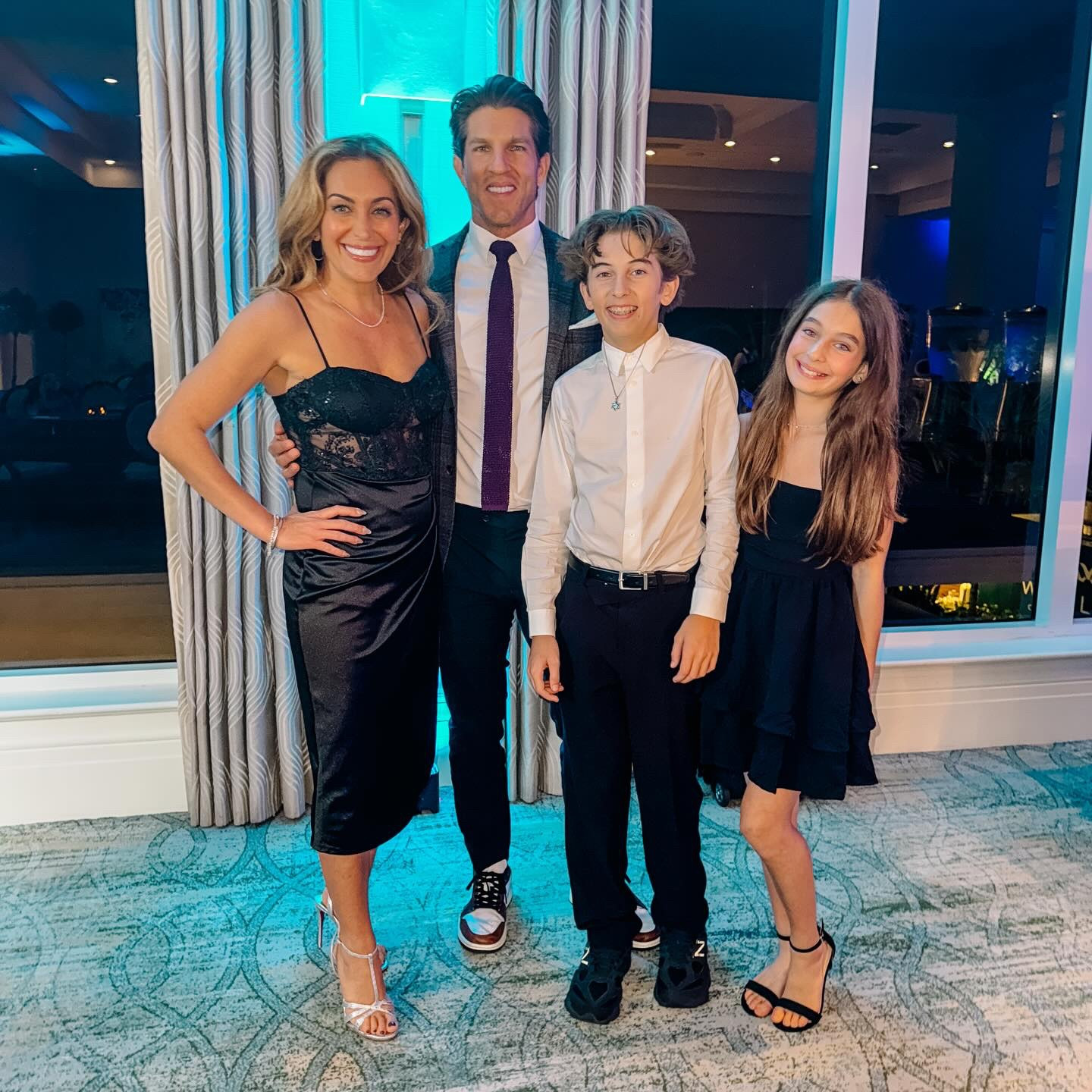 The only thing better than watching one of your own kids become a bar mitzvah is celebrating one for a kid who feels like part of our family 🤍 So special celebrating such a big milestone for Reagan’s best friend and my second son, Sonny! 🤍
Watching these kids grow up together is something I’ll never take for granted. Mazel tov to an amazing family! @jillyloss we did it! It’s the last pic for me. 🥹✨