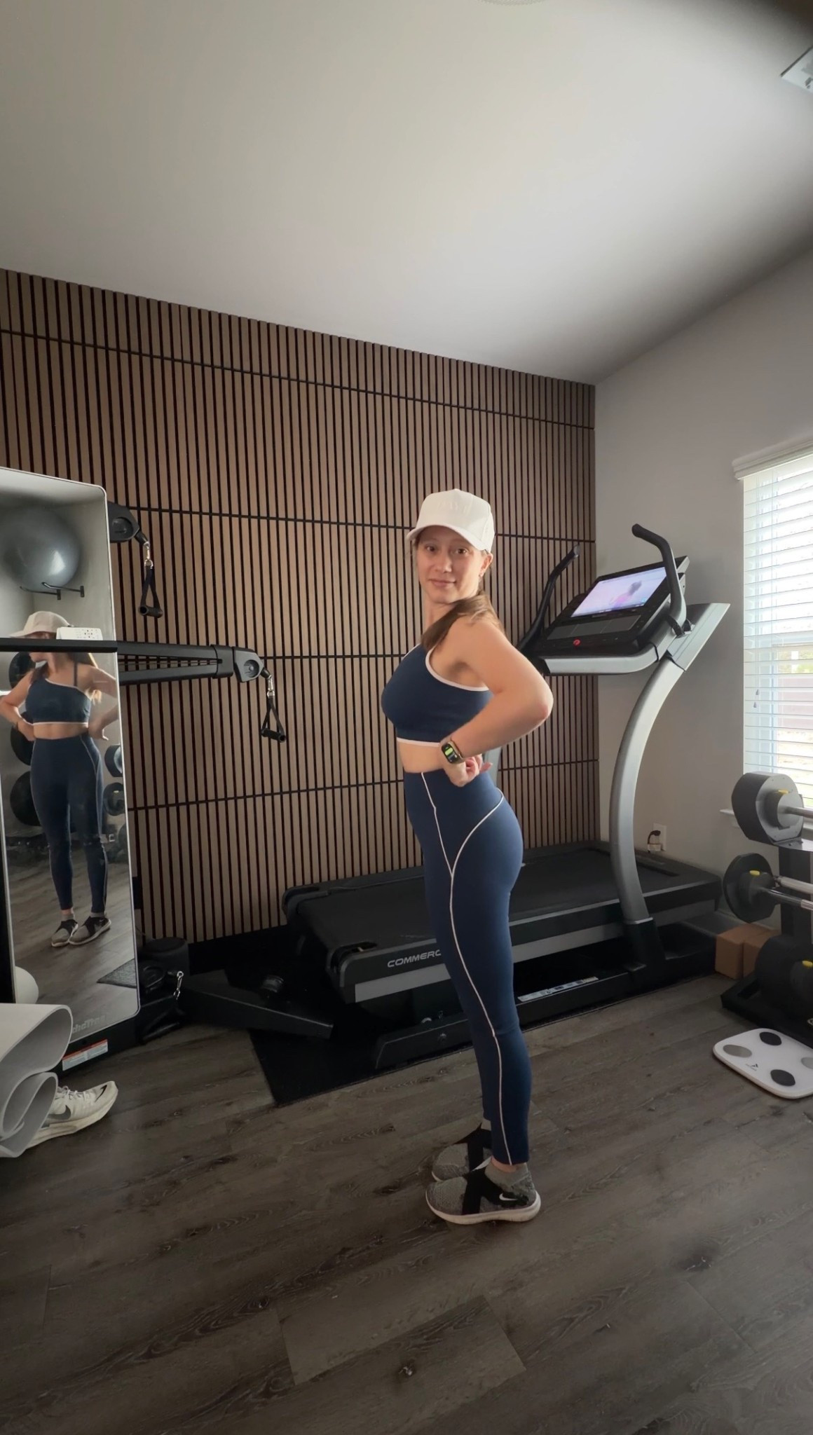 New indigo workout set launching Saturday. Same best-selling set from Day 1 Fit in the prettiest deep blue. Super flattering, supportive, and perfect for workouts or everyday wear.

Size reference: 5’2 wearing XS bra and Small leggings 

#LTKootd #LTKActive #LTKfitnessgoals