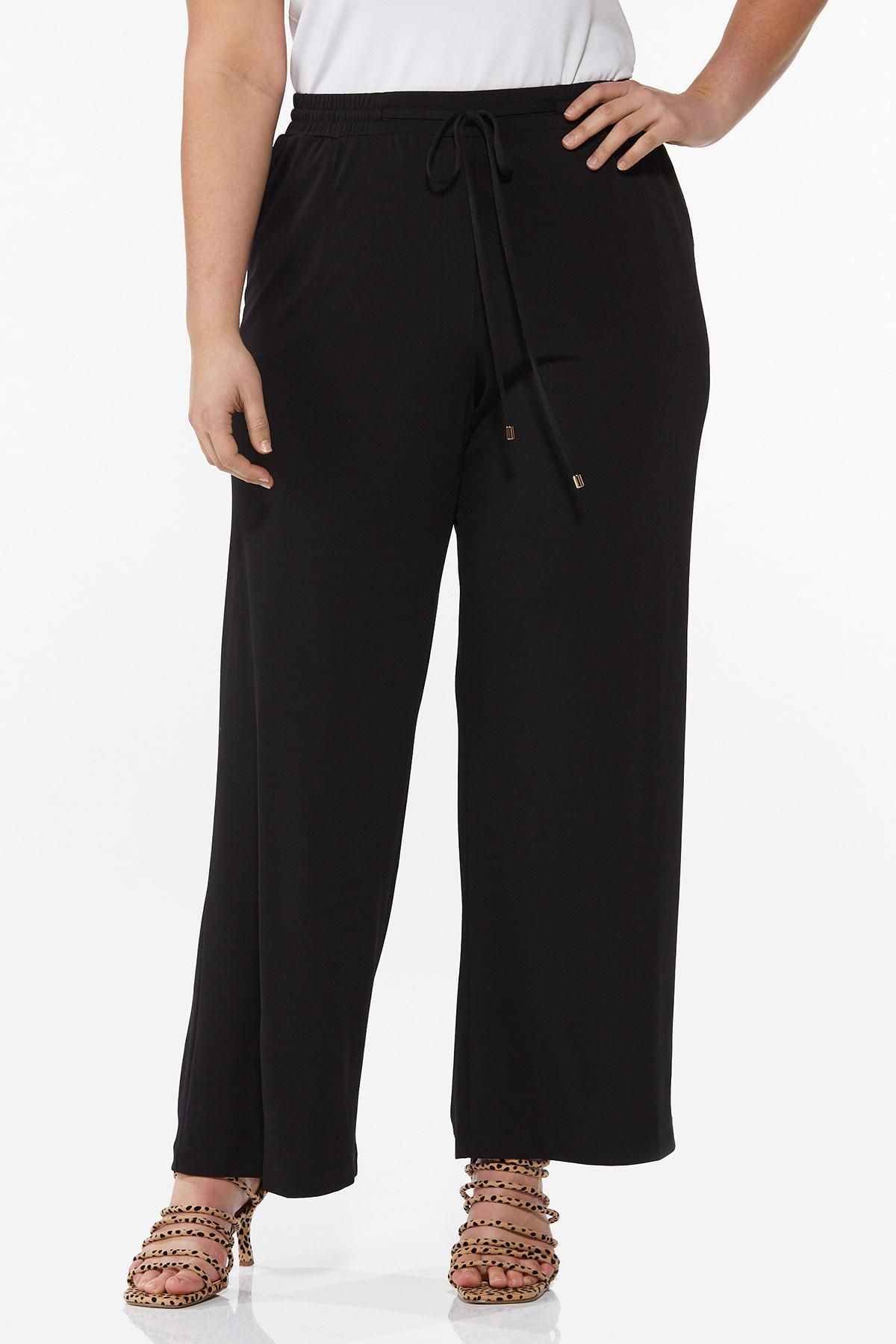 Plus Size Wide Leg Pull-On Pants | Cato Fashions