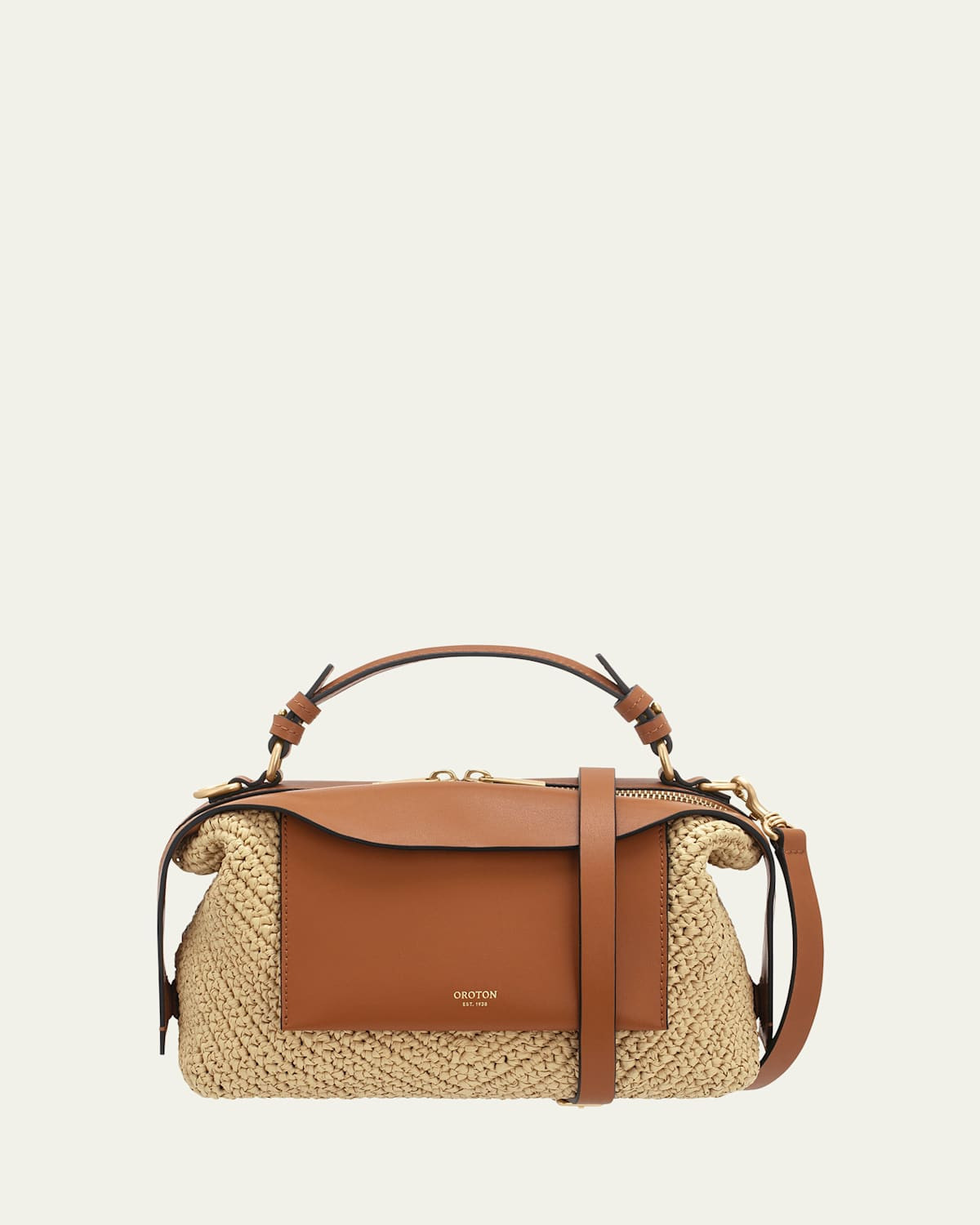 Mica Crochet Zip Crossbody Bag | Bergdorf Goodman
