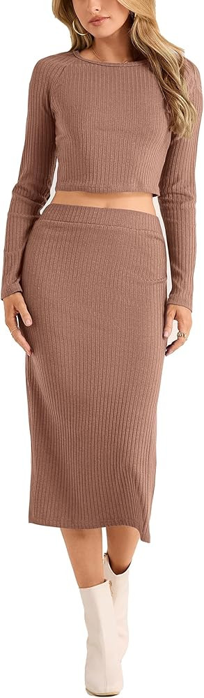 PRETTYGARDEN Women's 2024 Two Piece Set Amazon Cute Casual Outfit Casual Dresses Summer Outfits | Amazon (US)