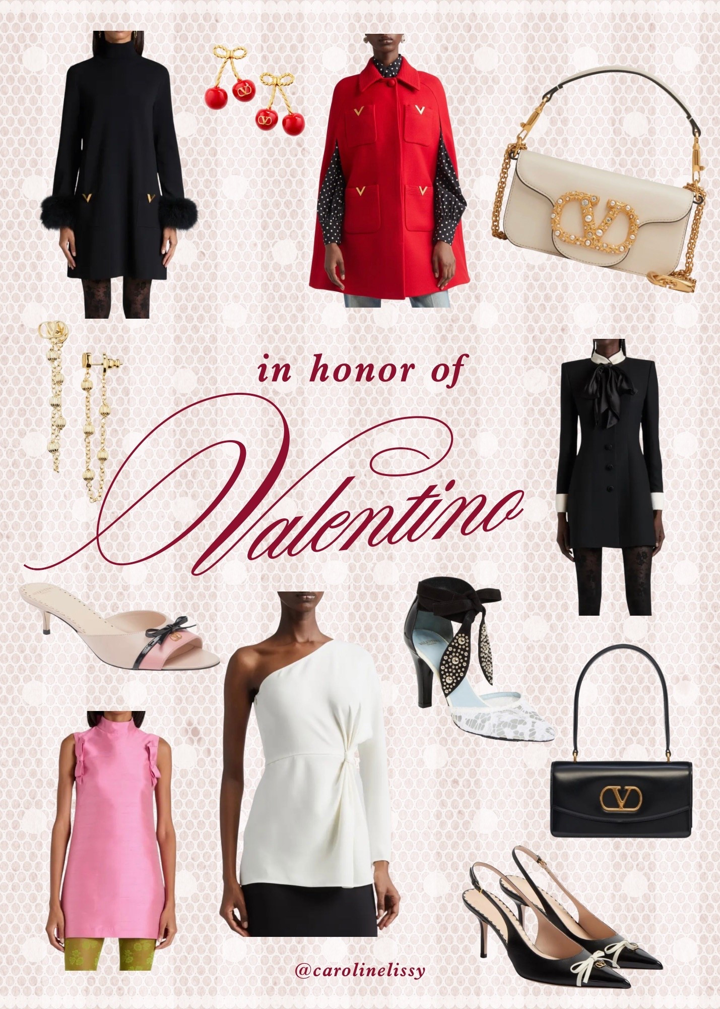In honor of Valentino Garavani ♥️🌹

#fashion #luxury #valentino #designer 

#LTKTravel #LTKootd #LTKValentine