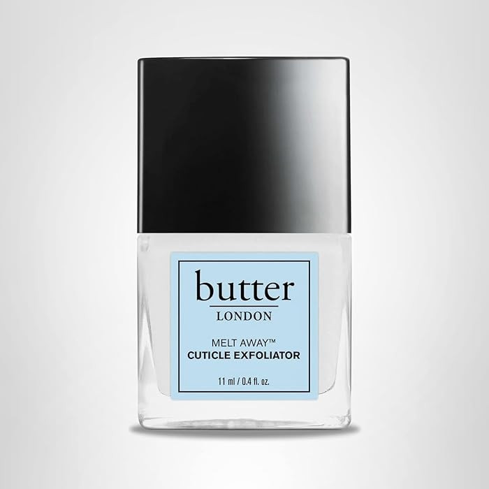 butter LONDON Cuticle Remover Liquid, Melt Away - Cuticle Softener Oil Exfoliator Gently Removes ... | Amazon (US)