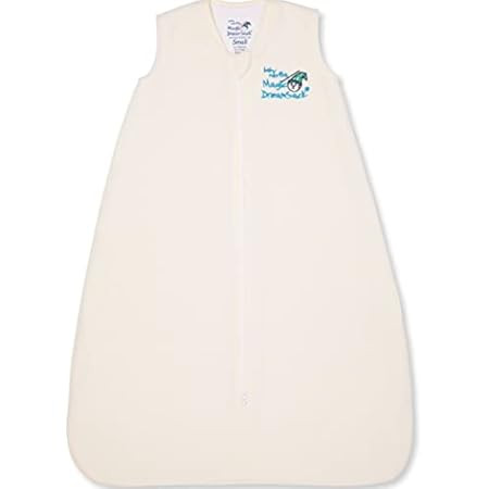 Baby Merlin's Magic Dream Sack - 100% Cotton Baby Wearable Blanket - Cream - Baby Sleep Sack 6-12 Mo | Amazon (US)