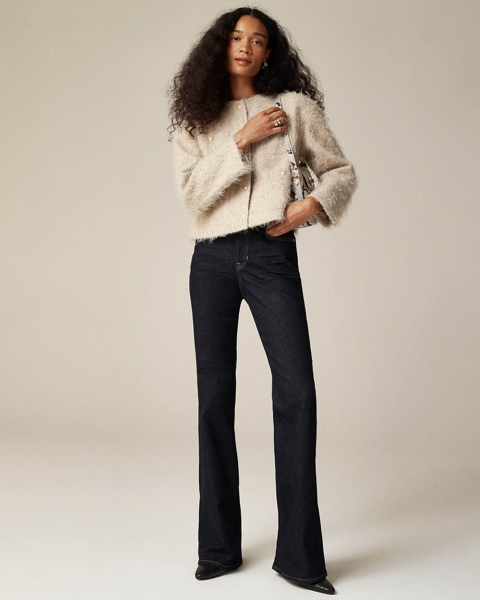 High-rise bootcut jean in 2003 super-stretch | J. Crew US