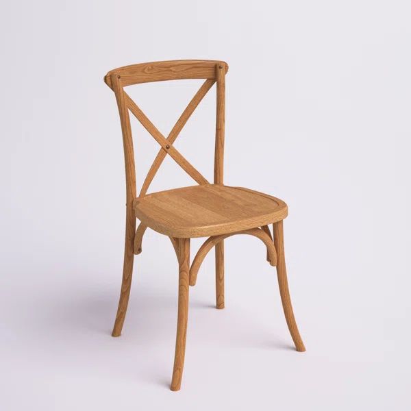 Norma Cross Back Stacking Dining Chair | Wayfair North America