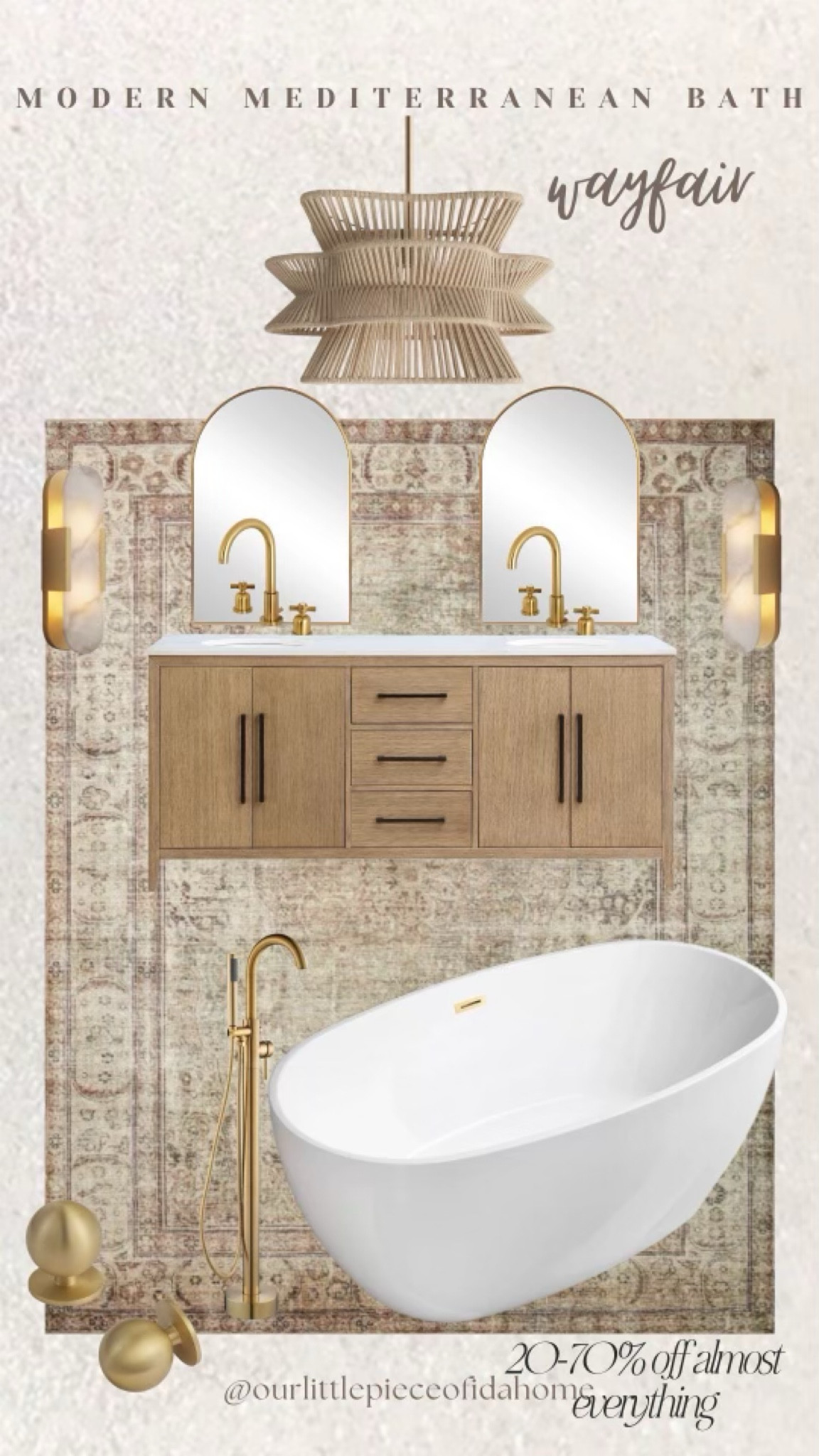 Rh inspired bathroom finds for your
 next project ! Looking for a home refresh for the new year? Shop your favorite home essentials. Save  up to 70% off and get fast shipping! !!! 
#wayfair #wayfairpartner @wayfair 

#LTKSaleAlert #LTKStyleTip #LTKHome