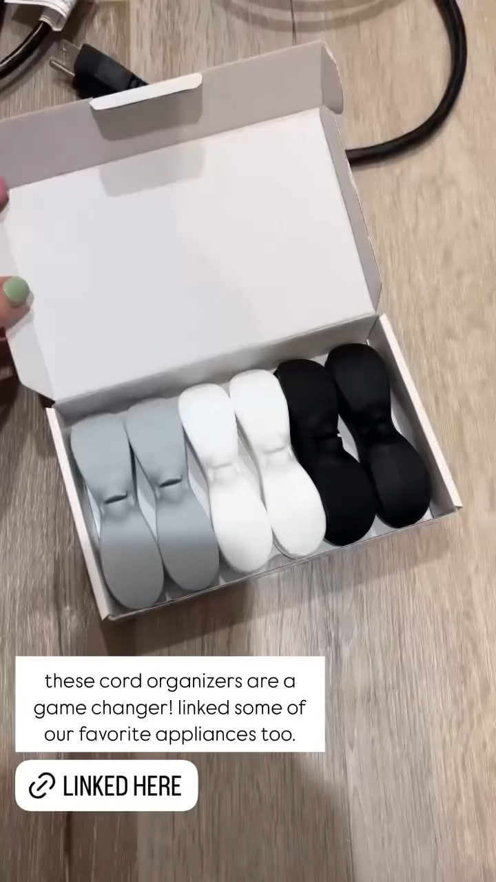 These cord organizers are a game changer!! 

#LTKHome #LTKWatchNow