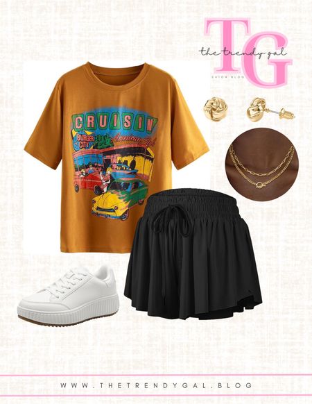Comfy Graphic Tee Outfit

#LTKBeauty #LTKFindsUnder50 #LTKStyleTip