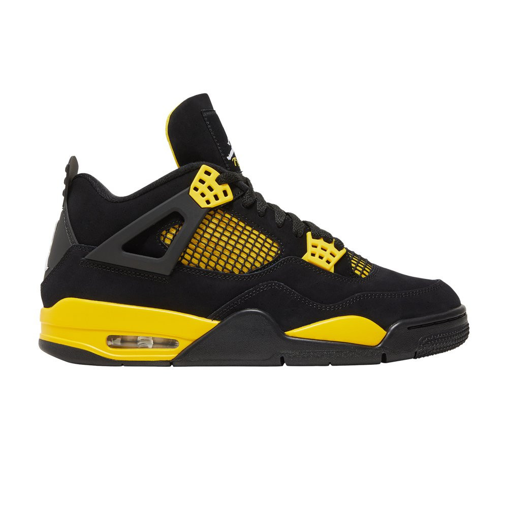 Air Jordan 4 Retro 'Thunder' 2023 | Black | Men's Size 12 | GOAT