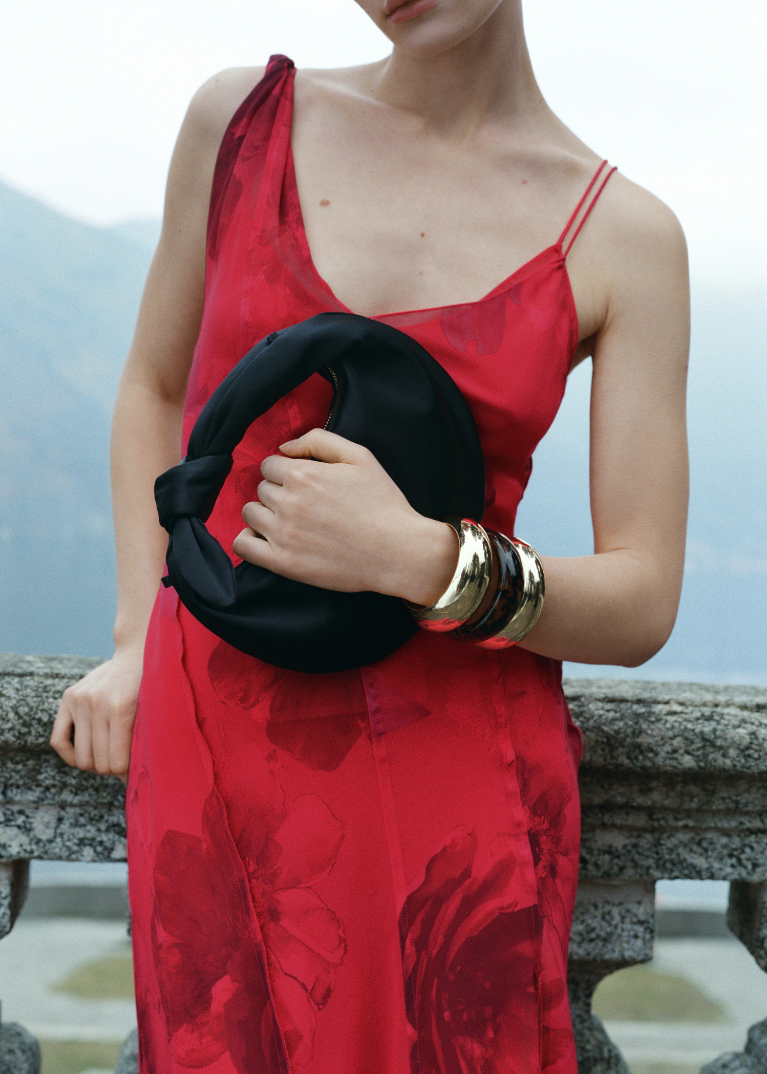 Satin handbag - Women | MANGO United Kingdom | MANGO (UK)