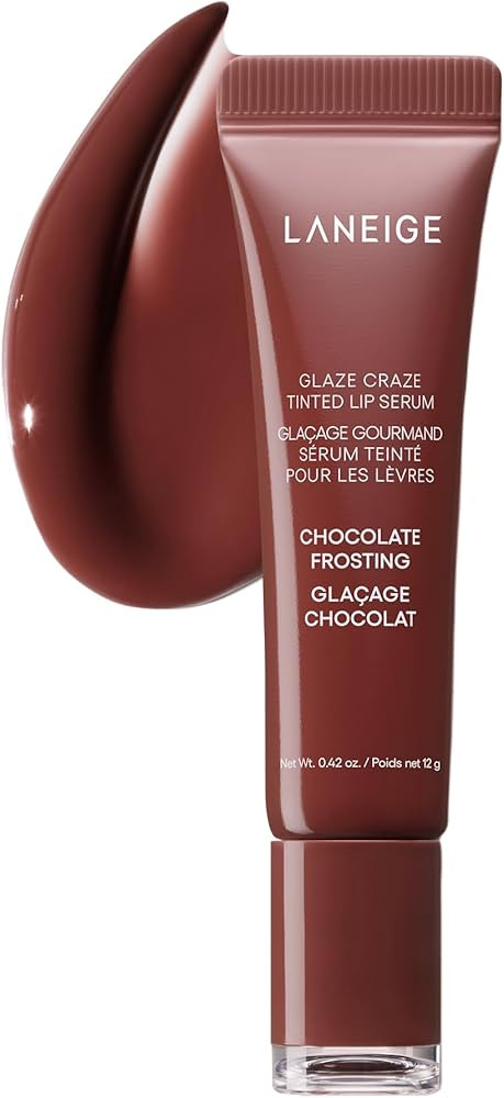 LANEIGE Glaze Craze Tinted Lip Serum: Hydrating Lip Serum for Glossy, Nourished Lips with Plumpin... | Amazon (US)