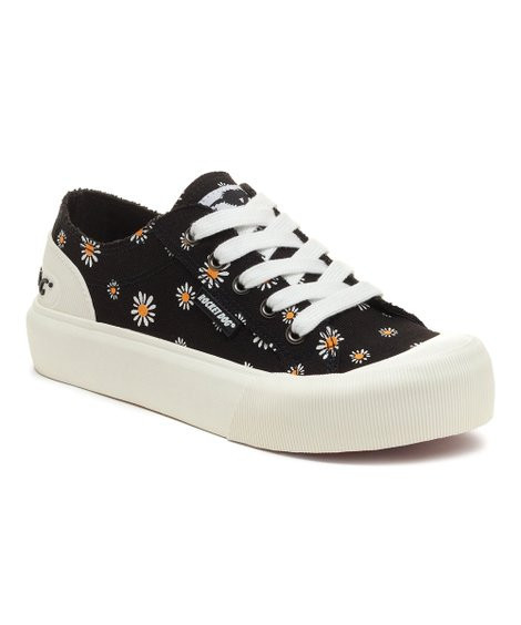 Rocket Dog Black Floral Jazzin Dixie Daisy Sneaker | Zulily