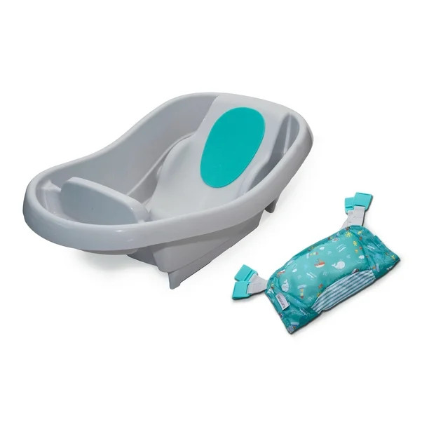 Summer Comfy Clean Deluxe Newborn to Toddler Tub (Gray) - Walmart.com | Walmart (US)