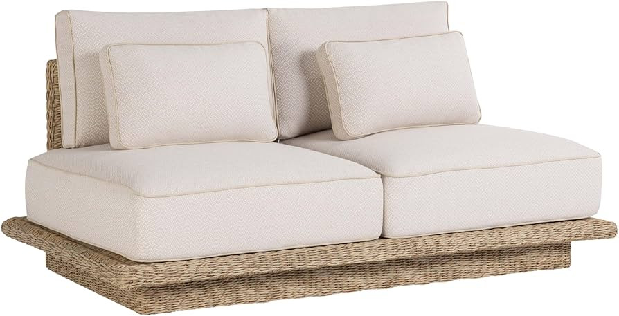Tov Furniture Mora Cream Outdoor 65" Sofa | Amazon (US)