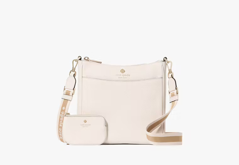 Kate Spade Emma Medium Swingpack Crossbody, Parchment | Kate Spade Outlet