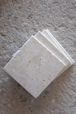 Crema 4"x4" Tile by Castelli Marble | THELIFESTYLEDCO