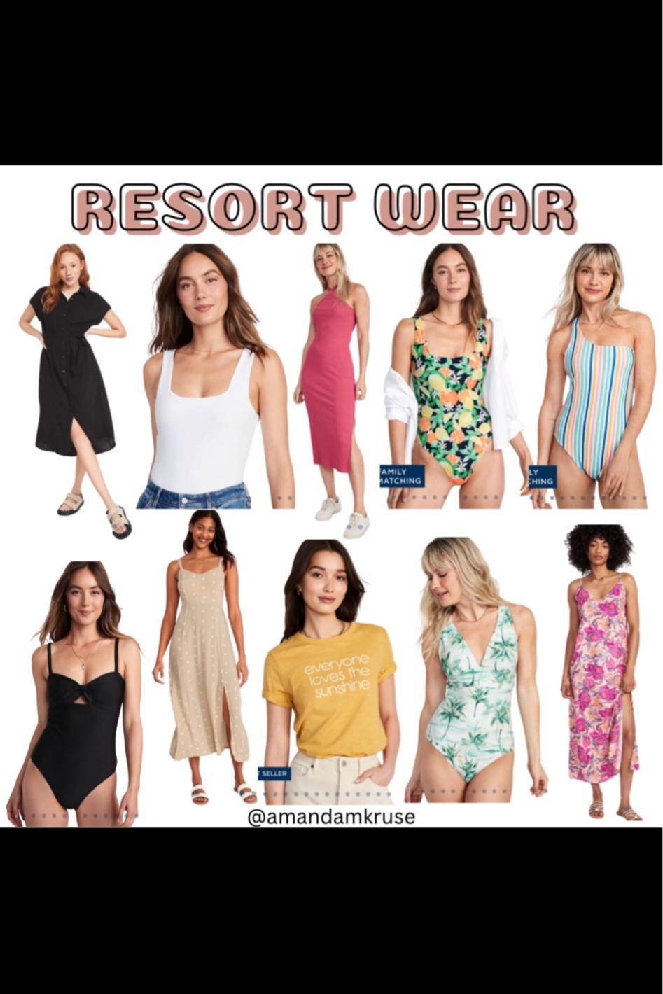 Vacation outfits. 
Resort wear.
Bodysuit. 
Midi dress. 
Swimsuit. 
One piece swimsuit. 
Polka dot dress.
Floral print dress.

#LTKunder50 #LTKFind #LTKswim