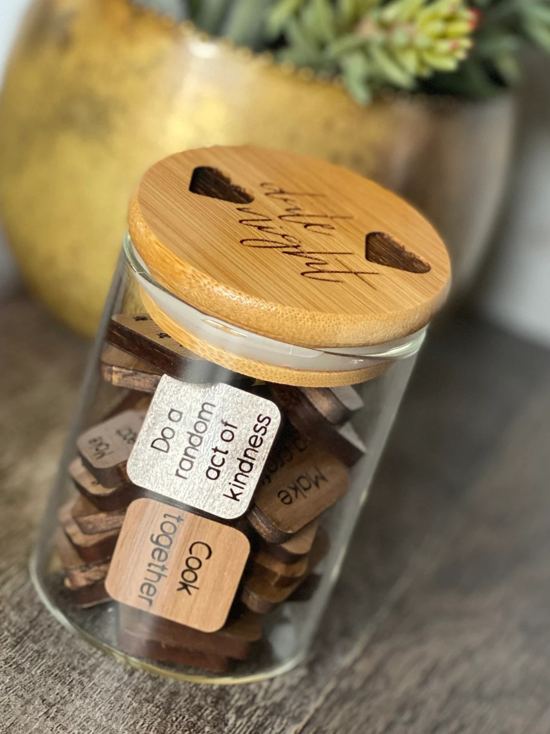 Date Night Jar Couples Gift Wedding / Valentines/ Romantic - Etsy | Etsy (US)