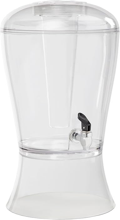 CreativeWare 3 Gallon Beverage Dispenser with Base Ice Cylinder Sleeve | Amazon (US)