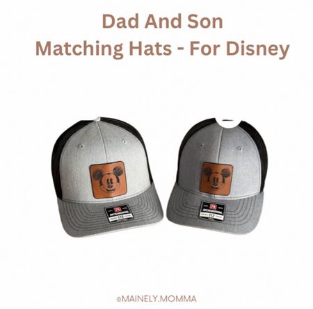 Dad and son matching hats for Disney trip! 

#disney #disneytrip #disneytravel #disneyvacation #vacation #familyvacation #mickey #fatherandson #dad #dadlife #boy #hats #travel #traveloutfit #boys #kids #baby #toddler #family #trends #trending #bestseller #mostwanted #summer #resortwear #casual #fashion #style #mens 

#LTKbaby #LTKfamily #LTKkids