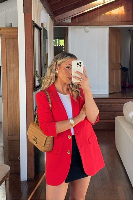 Wearing size 4 in the blazer ♥️ @michaelkors @shop.ltk #liketkit mkpartner 

#LTKMostLoved #LTKGiftGuide #LTKSeasonal