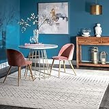 nuLOOM Moroccan Blythe Area Rug, 8' 10" x 12', Grey/Off-white | Amazon (US)