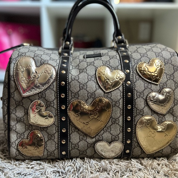 Authentic Preloved Gucci Joy Boston Heart Limited edition | Poshmark