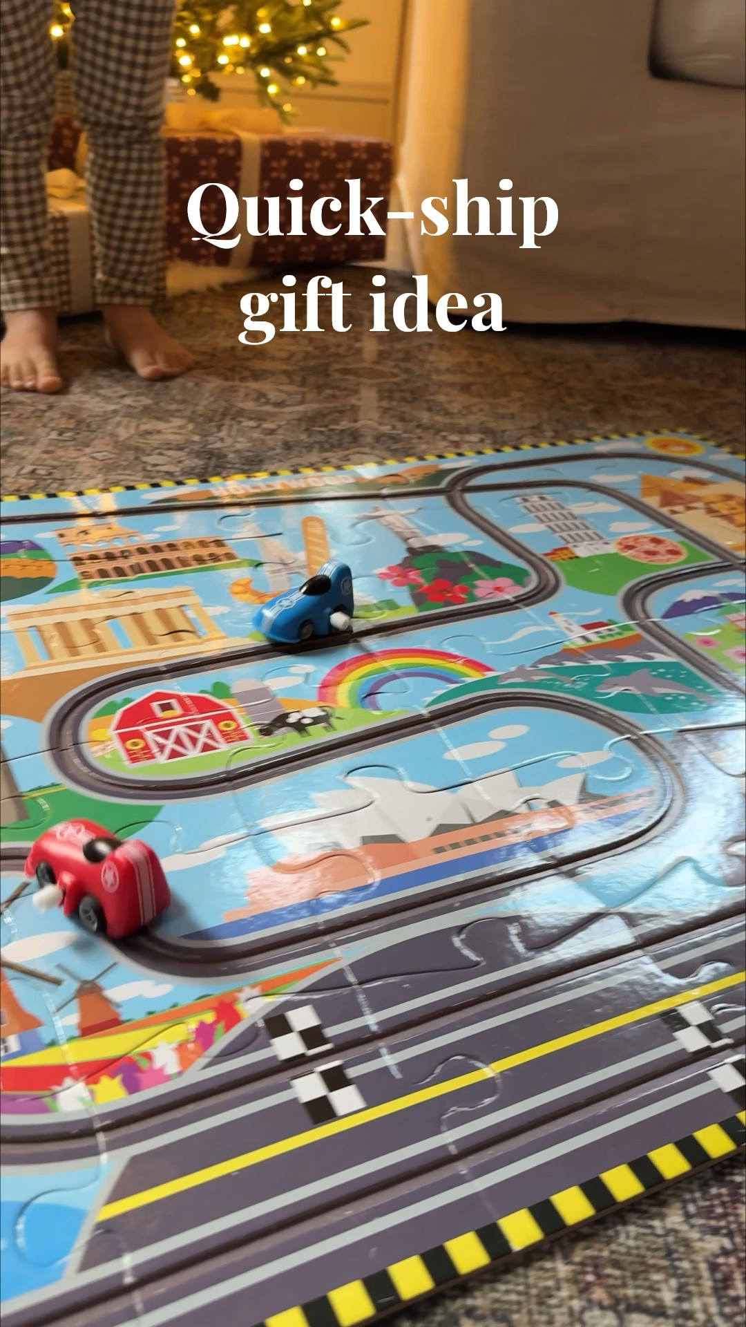On sale for $12 and arrives before Christmas! This one is too good to pass up if you have a little who loves cars or puzzles.

#LTKHoliday #LTKGiftGuide