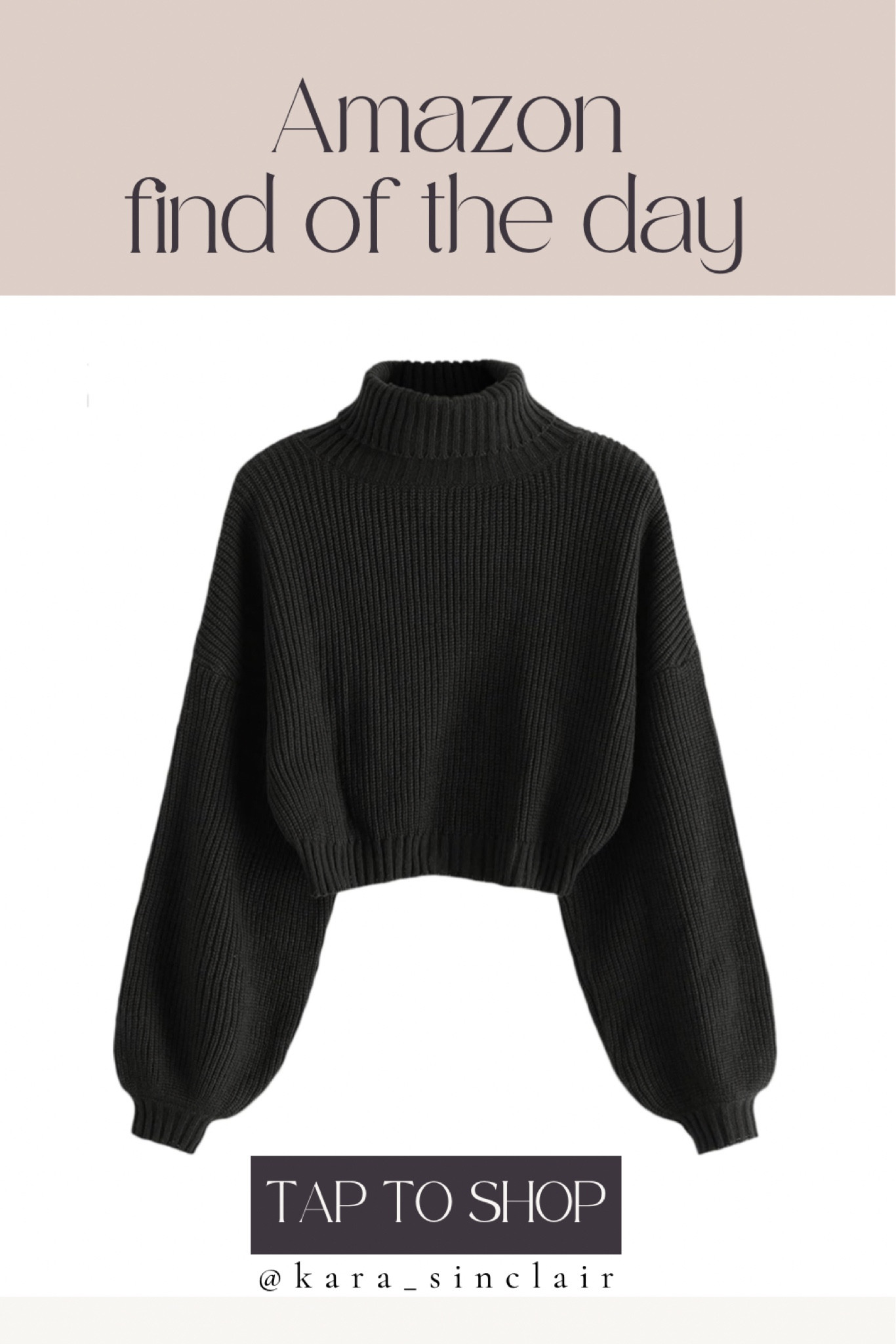 Amazon find! Women's Crew Neck Long Sleeve Pullover Crop Sweater Mock Neck Lantern Sleeve Ribbed Knit Sweater! Currently has a 30% off clickable coupon! Price is subject to change.

#LTKstyletip #LTKsalealert #LTKfindsunder50