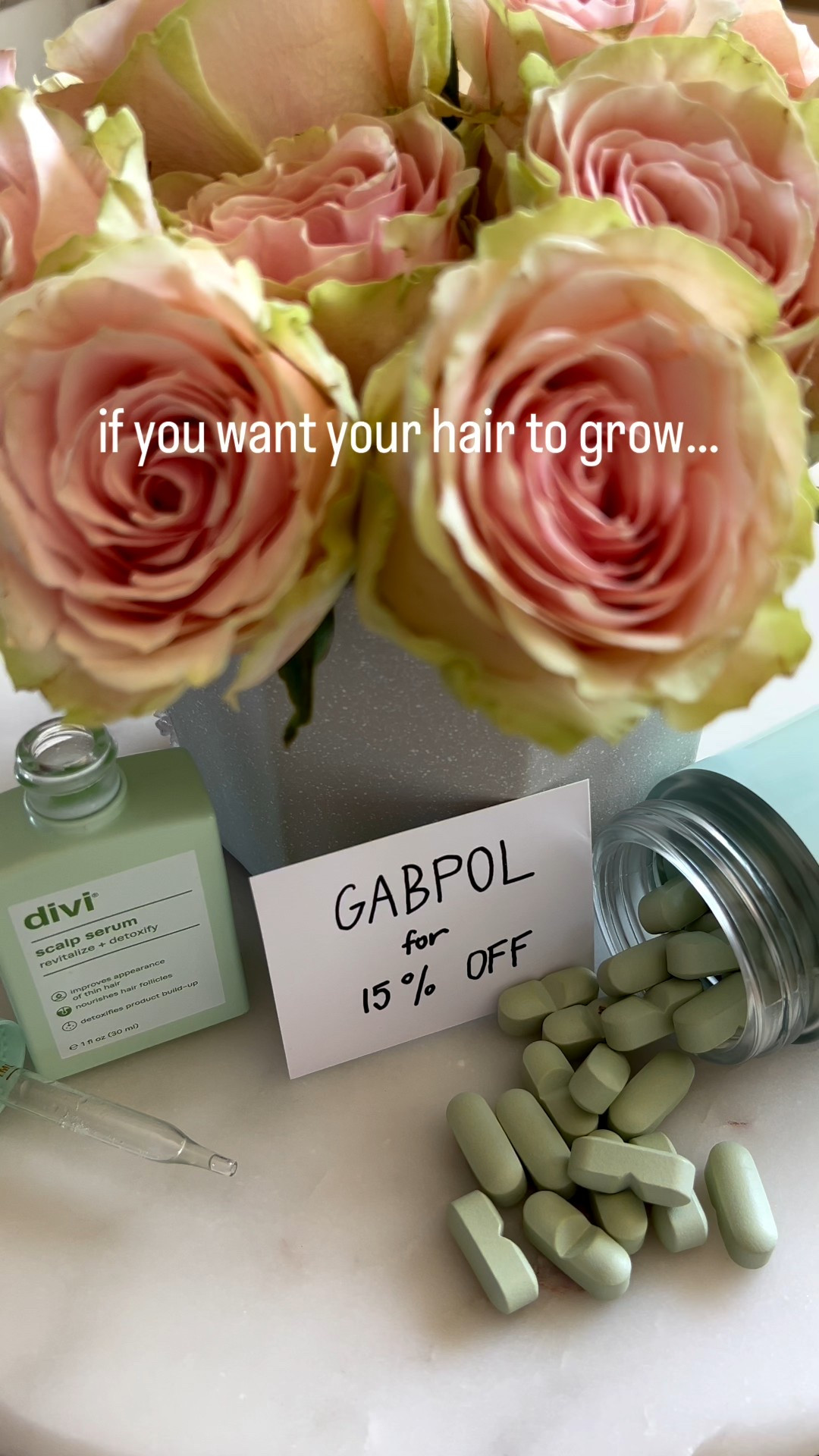 GABPOL for 15% off @Divi Official !! Divi Scalp Serum + Divi Growth vitamins = the best system | duo out there. 

#LTKBeauty #LTKdayinmylife #LTKSeasonal