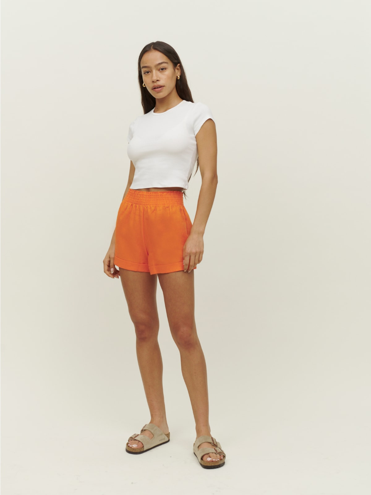 Nashville Linen Short | Reformation (Global)