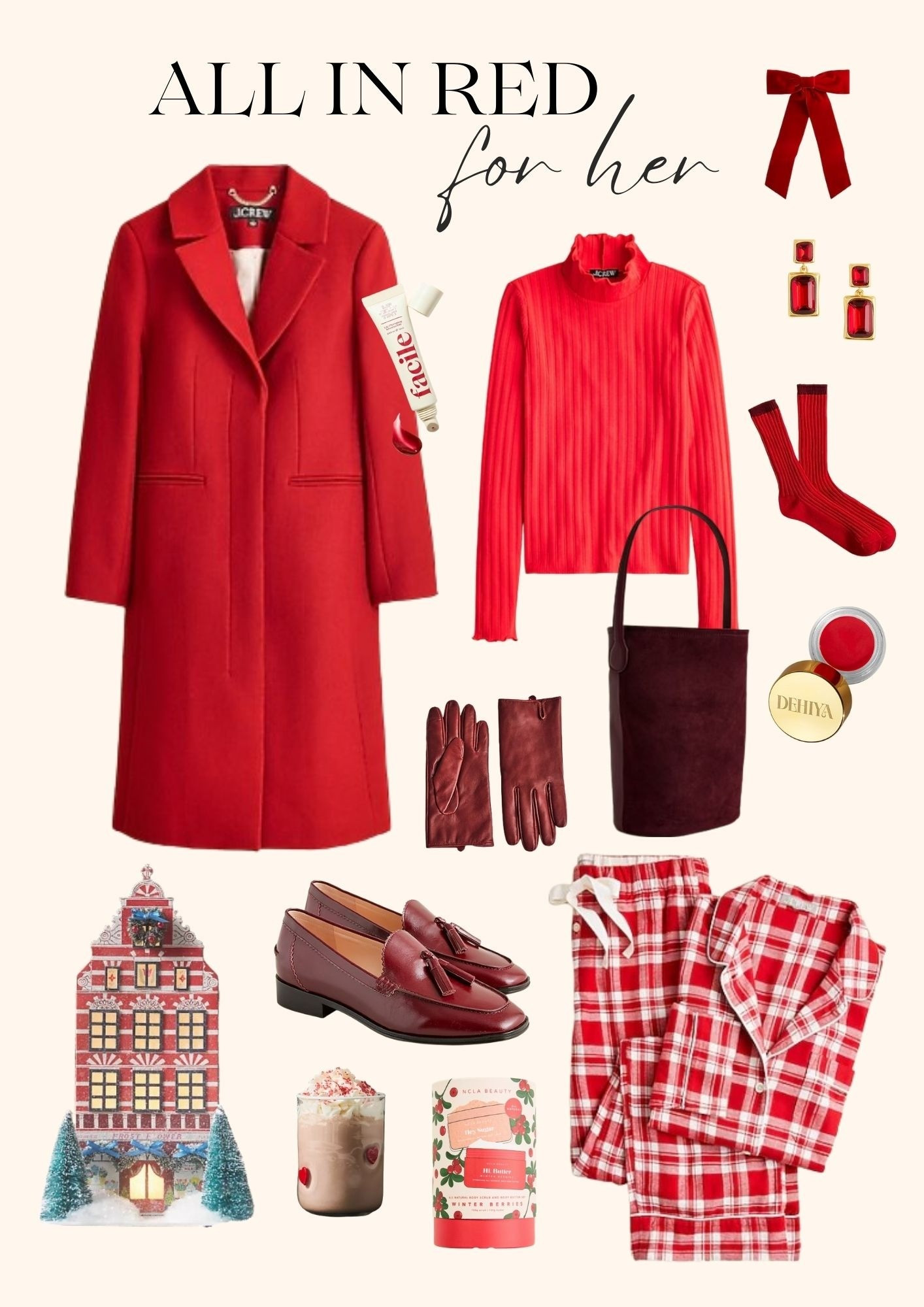 Holiday season is just around the corner! Gift guide for her who loves red! 🥰 

#LTKgiftguide #LTKstyletip #LTKfamily