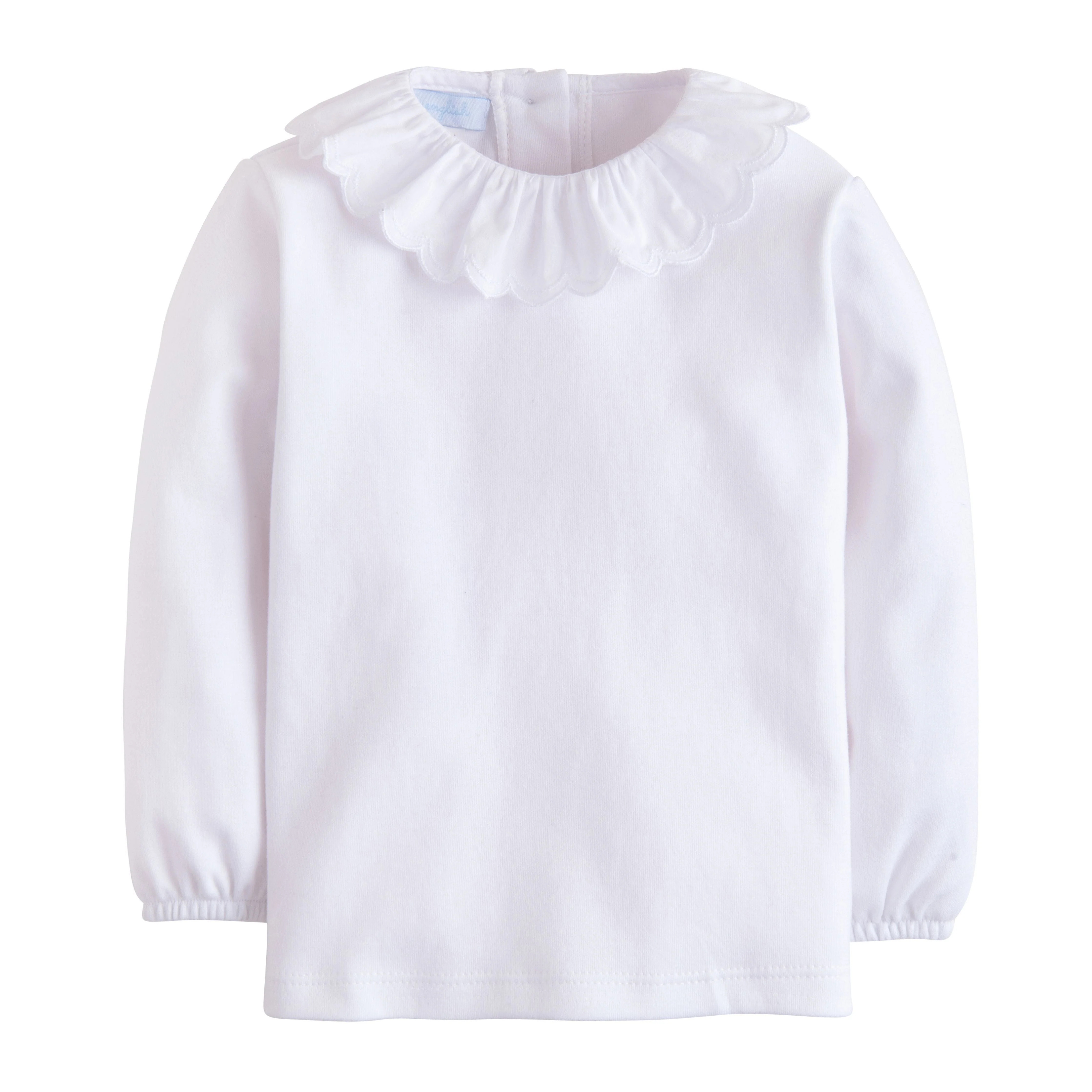 Girls Ruffled Shirt - Luxury Children's Clothing | Little English | Little English