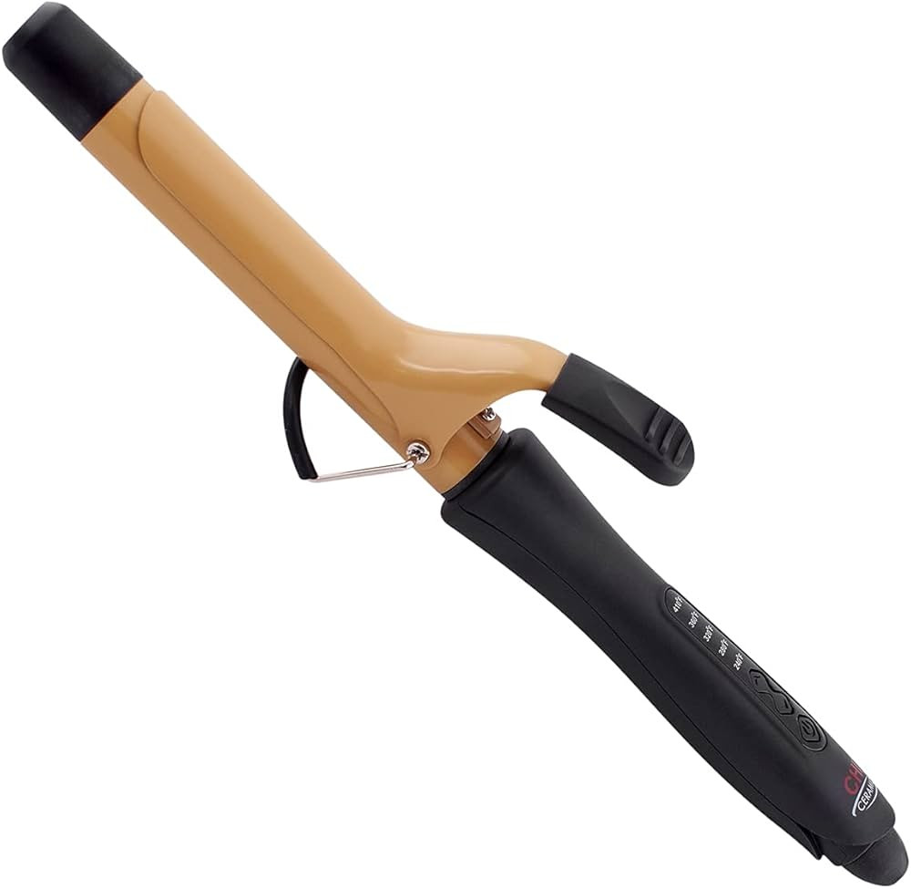 CHI Ceramic Tourmaline 1" Curling Iron, Black | Amazon (US)