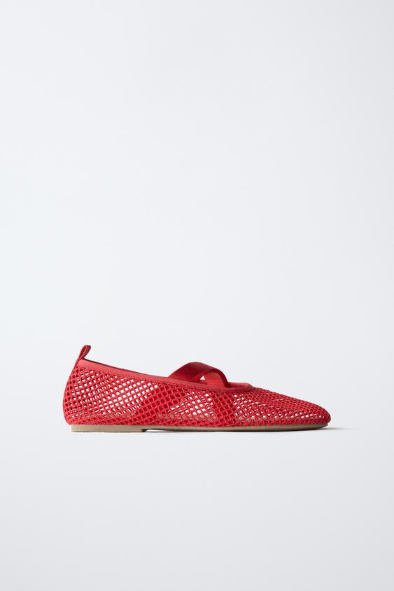 MESH BALLET FLATS | Zara FR
