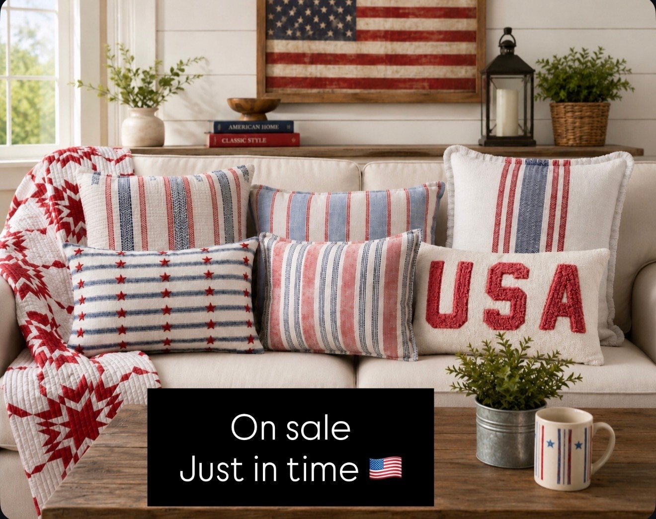 Patriotic porch decor that looks designer… without the designer price 🇺🇸✨
These Americana-inspired pillows and throws are on sale just in time for Memorial Day & the 4th of July! Cozy textures, classic red white & blue, and the perfect touch for a summer-ready home. ❤️🤍💙
-

patriotic home decor, Americana decor, 4th of July decor, Memorial Day decor, summer porch decor, patriotic pillows, patriotic throw blanket, Americana style, red white and blue decor, cozy patriotic home, affordable home decor, farmhouse summer decor, cottage Americana decor, patriotic living room, patriotic porch styling, At Home finds, summer decorating ideas, neutral patriotic decor, festive home styling, designer look for less
