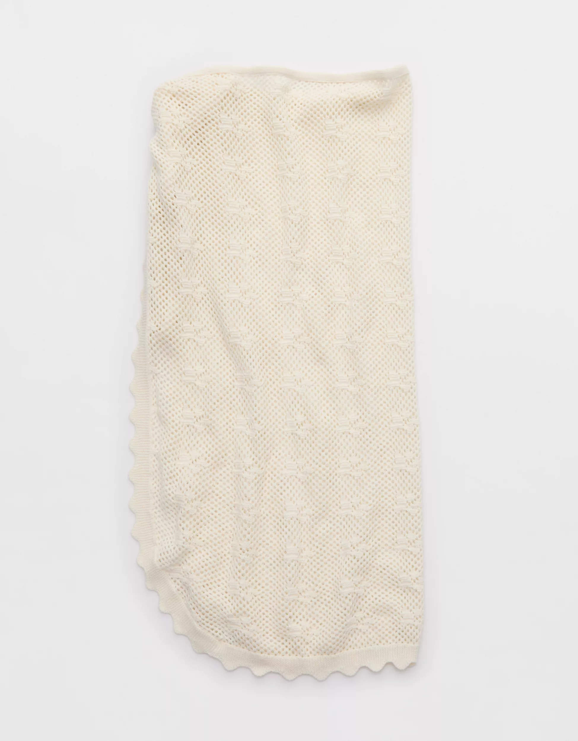 Aerie Scallop Crochet Sarong | American Eagle Outfitters (US & CA)