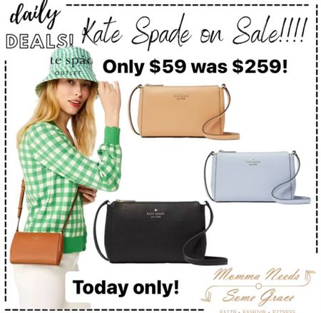 Kate Spade bag on sale today!! 

#LTKStyleTip #LTKSaleAlert #LTKFindsUnder100