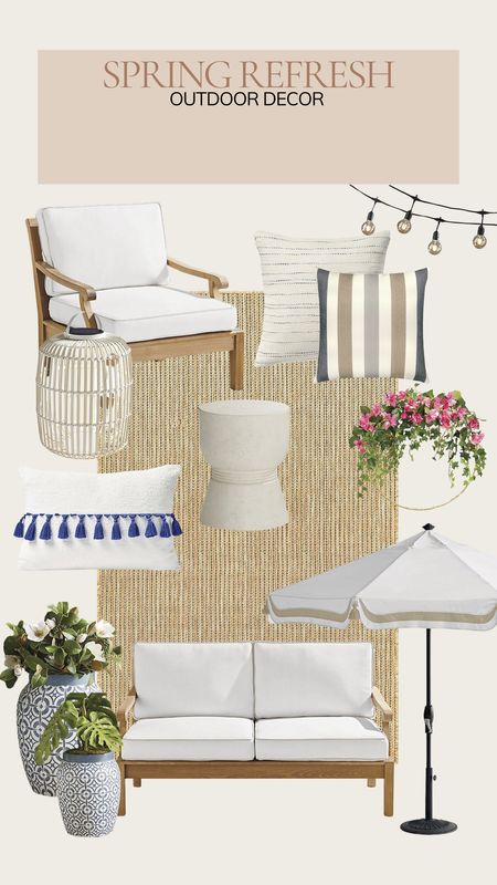 Spring outdoor home refresh! I can’t wait until the weather is nicer and we get to sit outside! 

Spring refresh, front gate, patio refresh, outside furniture, spring decor, home finds, Jess Crum 

#LTKSeasonal #LTKhome