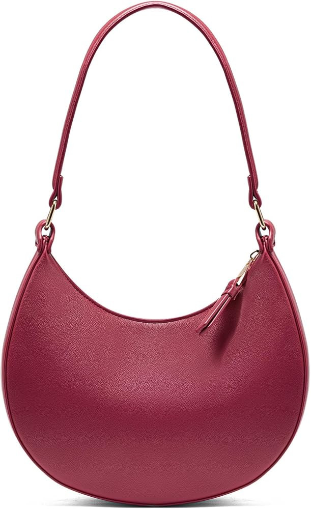 Marvolia Small Shoulder Bag for Women - Vegan Leather Cute Handbags Trendy Purse Clutch Hobo Bag ... | Amazon (US)