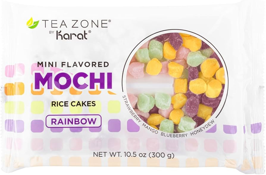 TEA ZONE B3007a 10.6 oz Rainbow Mini Mochi Bag | Amazon (US)