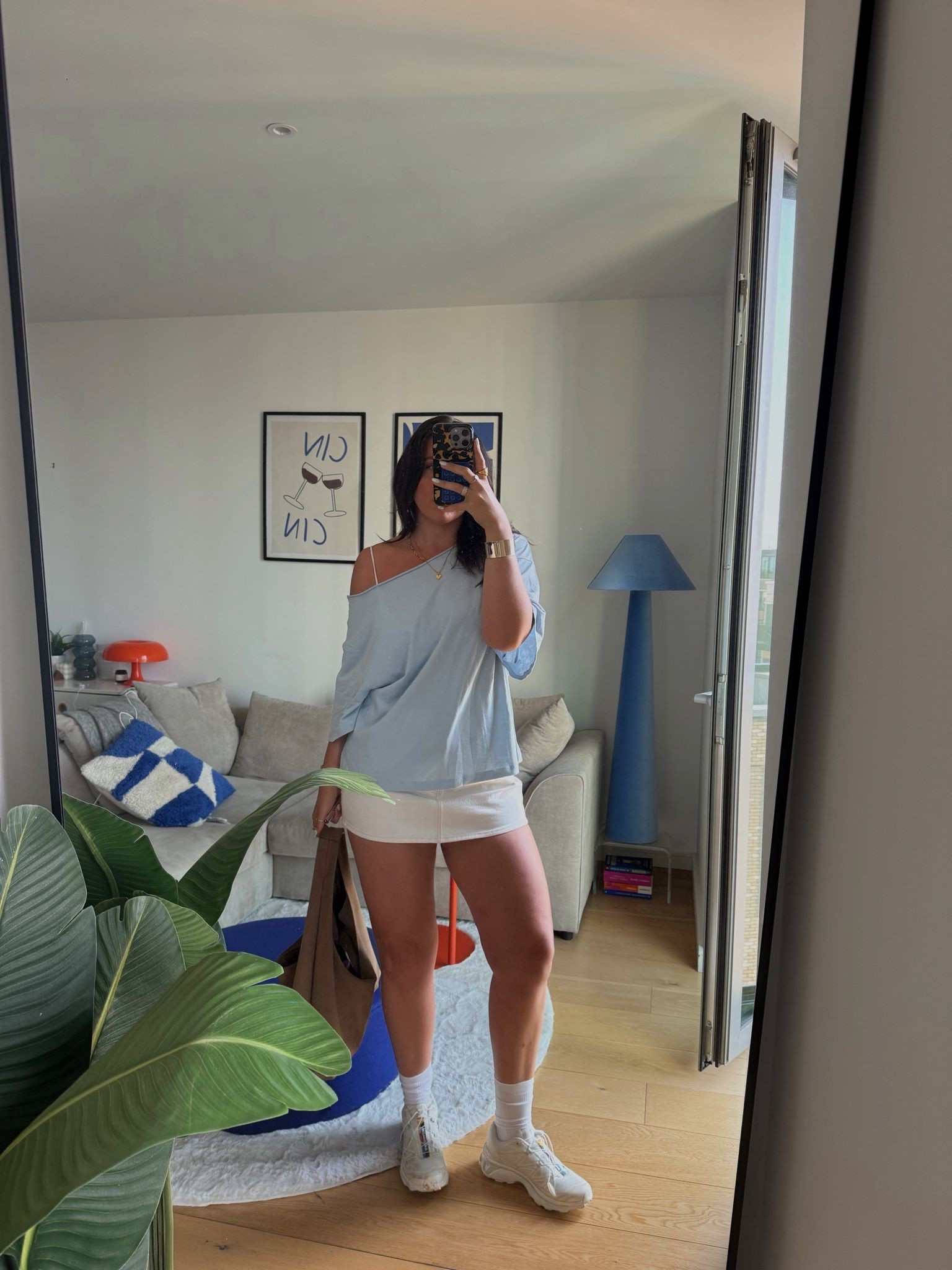 ASOS off the shoulder blue t shirt, Abercrombie white denim mini skirt, Salomons, suede handbag 🤎

#LTKuk #LTKsummer #LTKeurope