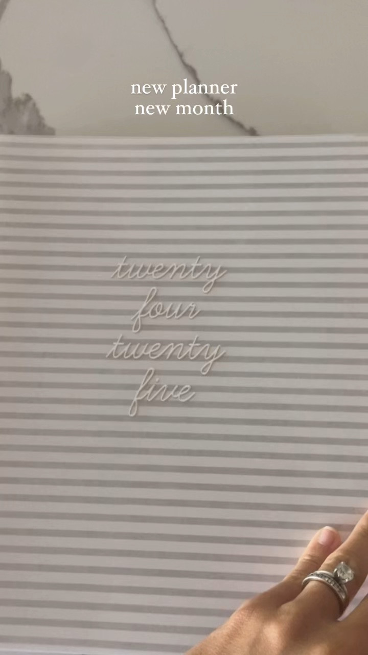 New planner. New month  

#LTKSeasonal #LTKVideo