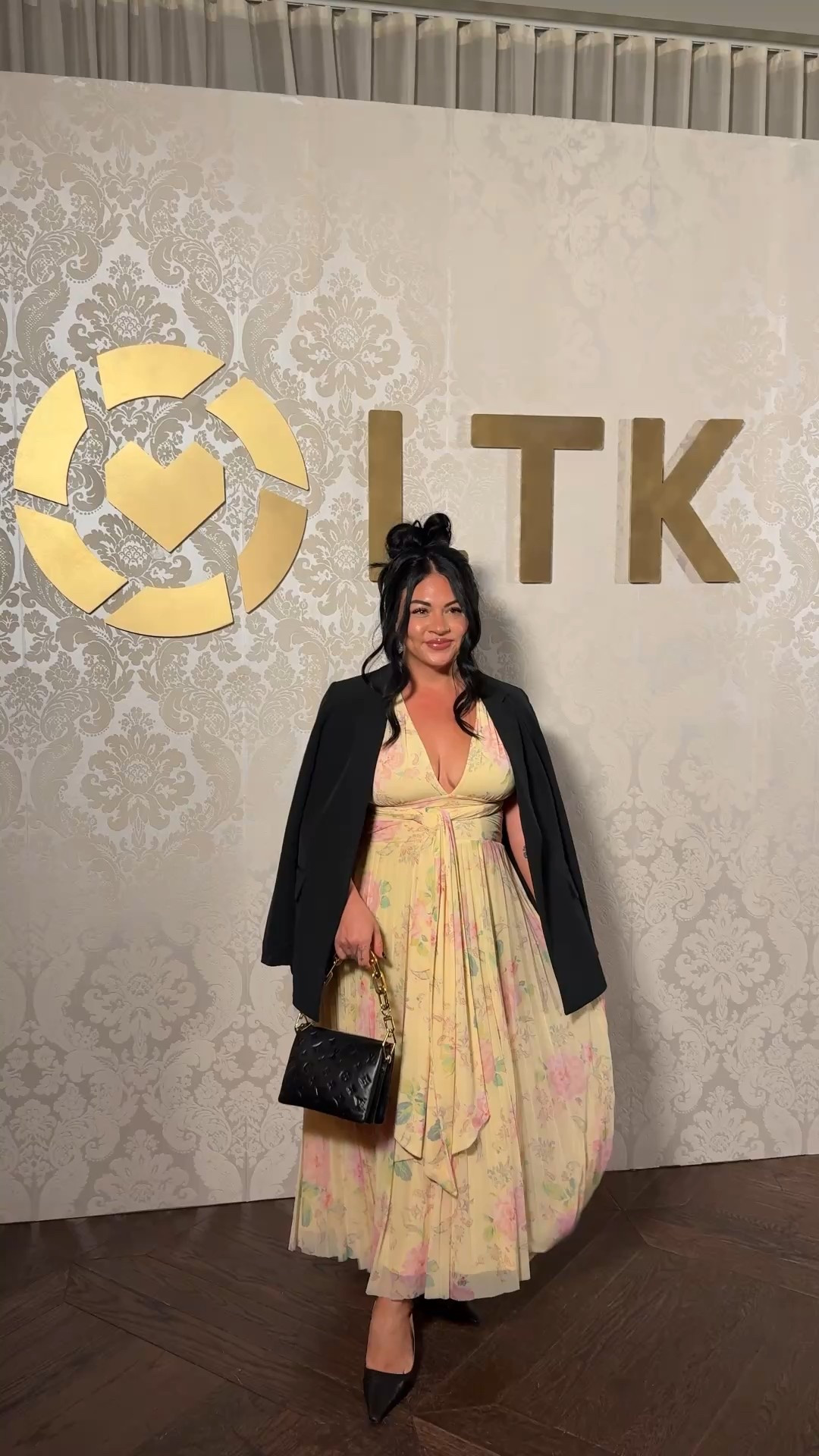 wearing a size large petite in this wedding guest dress from abercrombie and a size xl in the $19.99 walmart blazer! 

#LTKWedding #LTKStyleTip #LTKMidsize