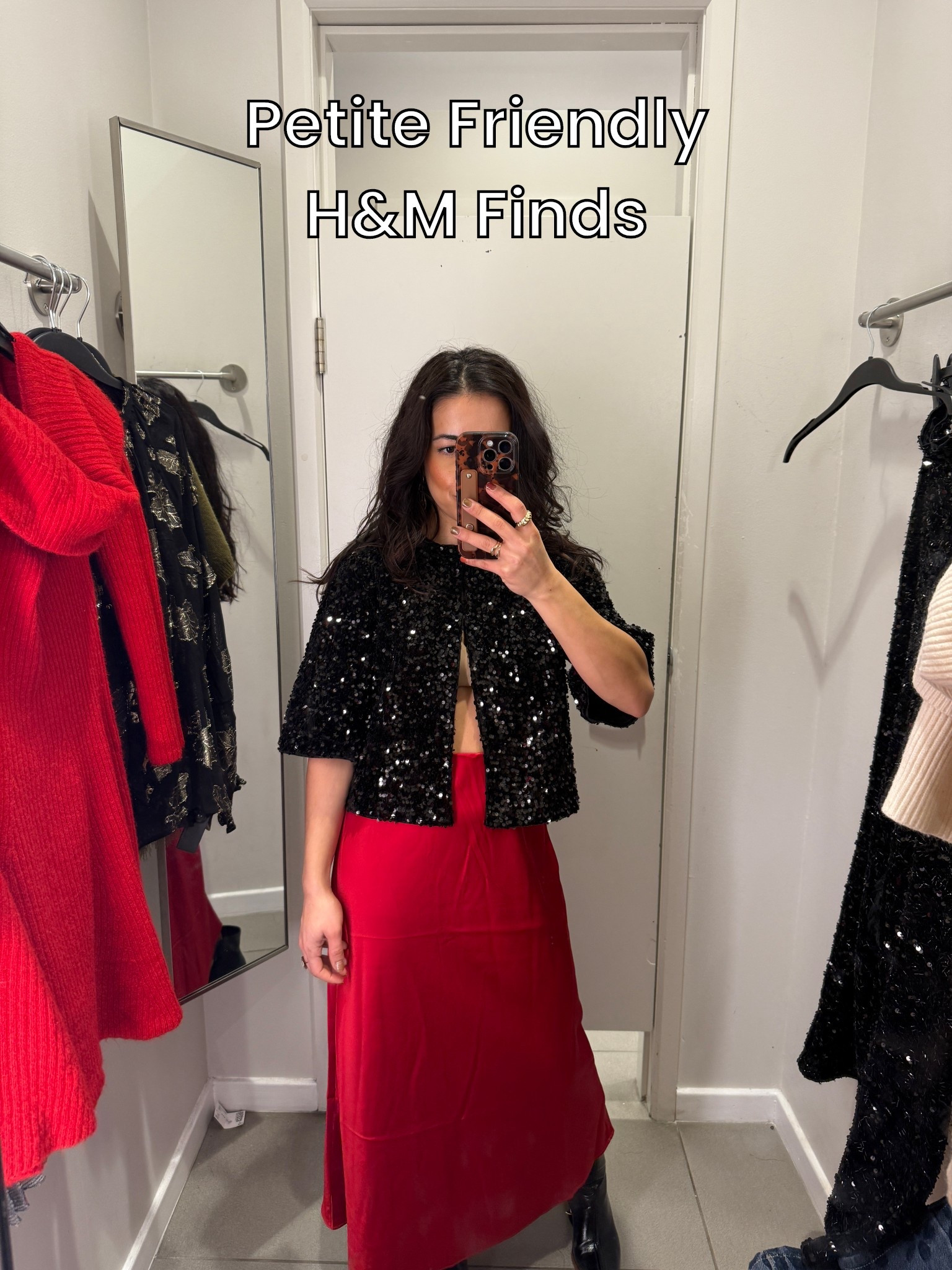 This sequin top is perfect for NYE. The satin skirt is great for anytime of year especially Valentine’s Day! 

#LTKSeasonal #LTKHoliday #LTKPetite