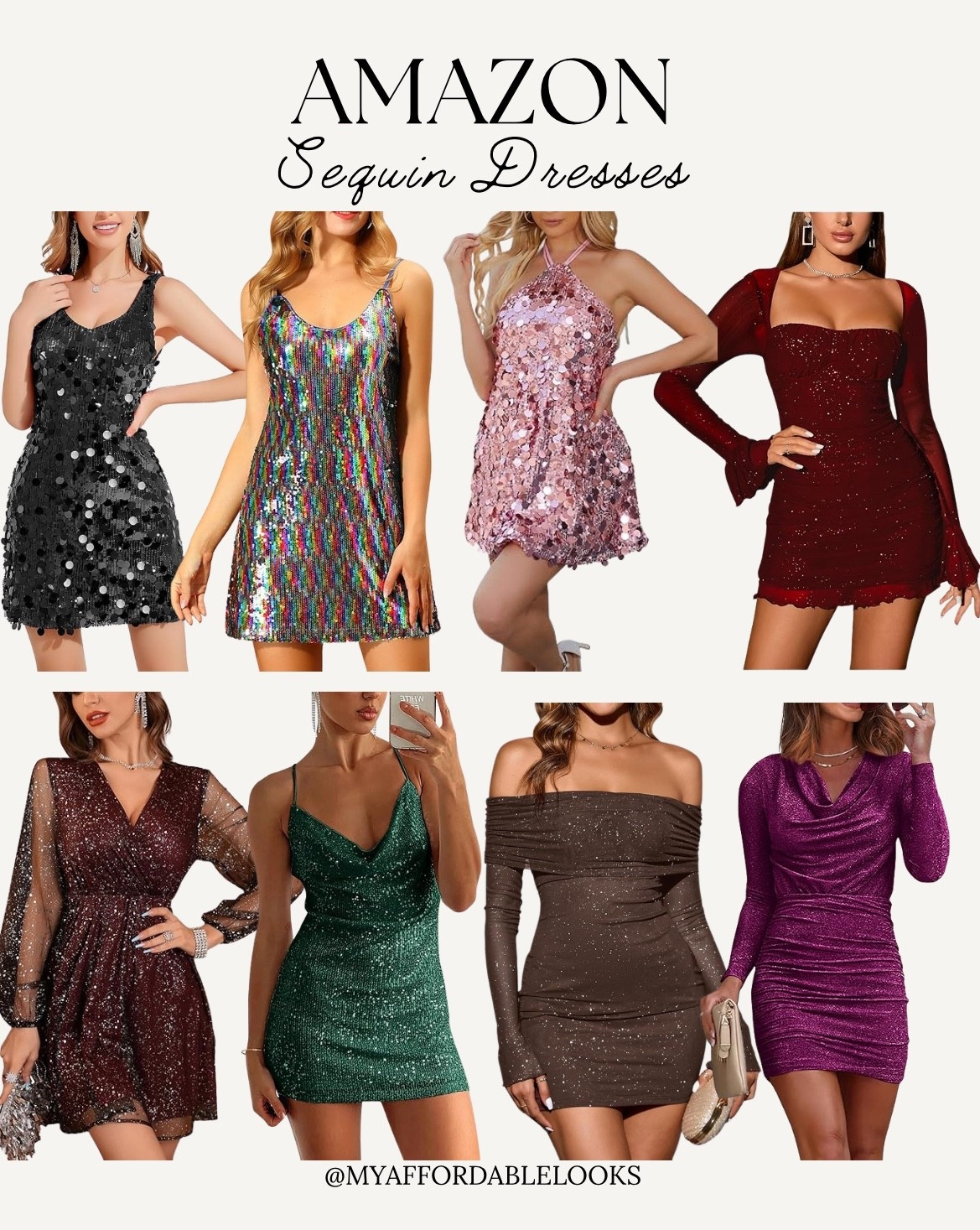 Amazon Sequin Dresses

#LTKootd #LTKSeasonal #LTKHoliday