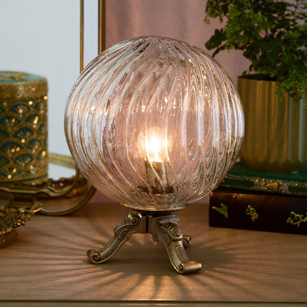 Wicked Glass Bubble Table Lamp | Pottery Barn Teen